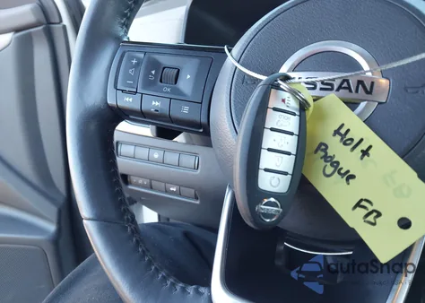 2021 Nissan Rogue Sv Fwd из США, поврежденный, VIN 5N1AT3BA1MC706171